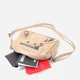 Сумка кросс боди через плечо женская из натуральная кожи Vintage leather-22924 Бежевая - изображение 10