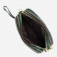 Сумка кросс боди через плечо женская из натуральная кожи Vintage leather-22893 Темно-зеленая - изображение 8