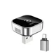 Адаптер WIWU CarPlay Wi-CP003 2-в-1 USB-A/USB-C Серебристый 145x105x45 мм - изображение 1