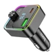 FM-трансмітер HOCO E81 30W Bluetooth 5.0 USB Type-C Black 80x43x44 мм - зображення 7