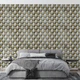 3D панель самоклеюча Sticker Wall SW-00001986 675х675х6 мм геометрія сіра - изображение 11