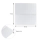 3D панель самоклеюча Sticker Wall SW-00001802 700х700х3 мм геометрія біла - зображення 6