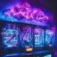 Світлодіодний 3D нічник Хмара з USB декоративний світильник RGB з м'яким світінням та повітряною текстурою LED-стрічка 200 см - зображення 7