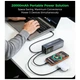 Батарея універсальна Choetech 20000mAh, PD/100W, QC, AFC, AC input (B1012) - зображення 4