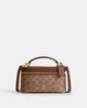 Сумка жіноча Coach Rainer Crossbody Bag 18 In Signature Canvas CEO23 бежева - изображение 1