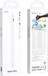 Стилус HOCO GM112 Intelligent anti-lost active capacitive pen with digital display pad dedicated White (6942007634588) - изображение 6