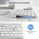 Комплект Bluetooth-клавіатури та миші для Mac, надтонкий OMOTON - зображення 7