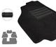 Текстильні килимки Pro-Eco Black для Mitsubishi Grandis (mkI)(7 місць)(2-3 ряд) 2003-2011 (PE 4090350) - изображение 1