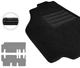 Текстильні килимки Pro-Eco Black для Volkswagen Caravelle (T5-T6)(одні зсувні двері)(2-3 ряд) 2003→ (PE 4090540) - зображення 1