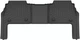Килимки WeatherTech Black для Land Rover Range Rover (mkV)(long) 2021→ (7 місць)(2 ряд) (WT 4417532) - зображення 1
