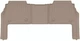 Килимки WeatherTech Beige для Land Rover Range Rover (mkV)(long) 2021→ (7 місць)(2 ряд) (WT 4517532) - зображення 1