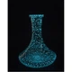 Колба Craft Luminescent для кальяна 25.5см светится в темноте под уплотнитель 4,5 см диаметр - изображение 2