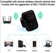 Точка доступу Fenvi Wi-Fi Repeater (FWD-R616U Black) - зображення 2