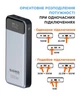 Универсальная мобильная батарея Sigma mobile X-Power SI30A7QLX 30000mAh Silver (4827798479117) - изображение 5