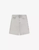 Жіночі шорти бермуди Bershka Baggy denim Bermuda shorts Grey 34 (0941/220/811) - изображение 5