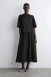 Сукня жіноча COS layered boat-neck midi dress 1293955001 S Чорний - изображение 1