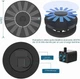 Плавающий солнечный фонтан с комплектом насадок (Solar Fountain Pump,) - изображение 4
