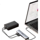 Док-станція Acer USB 3.0 Hub, високошвидкісна, 4 порти, для настільних комп'ютерів та ноутбуків, багатопортовий конвертер з подовжувальним кабелем - зображення 2