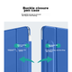 Чехол для планшета Apple iPad mini 7/6 ESR Magnetic Double-Sided Clip Blue - изображение 8