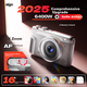 Цифровая студенческая камера Aigo P618 с двойной задней камерой для селфи, подарок на Рождество, Новый год, день рождения для девушки, начальный уровень, беззеркальная альтернатива для кампуса, CCD, белая, 32 ГБ - изображение 10