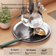Вращающаяся подставка YOUQIN для кастрюль и лопаток, крючки для кухни, органайзер для ложек и половников - изображение 6