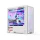 Корпус Huntkey GX750S Predator белый M-ATX с сетчатой панелью и стеклянной боковиной, СЖО 360 мм, 12 мест под вентиляторы - изображение 4