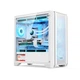 Корпус Huntkey GX750S Predator белый M-ATX с сетчатой панелью и стеклянной боковиной, СЖО 360 мм, 12 мест под вентиляторы - изображение 6
