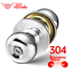 Замок Fly.Globe 5792CP шаровой из нержавеющей стали 304 без ключа - изображение 4