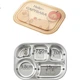 Ланч-бокс Maxcook MCFT9323 зі сталі 316L з 5 відділеннями та кришкою - зображення 2