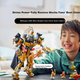 Конструктор LEGO, Укун Сяося 80065, робот Эр Лан Тянь Шэнь, детские игрушки для мальчиков и девочек, подарок на день рождения, украшение для дома. - изображение 6