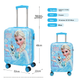 Детский чемодан Mesuca X Disney Frozen, 18 дюймов, с замком, дорожный чемодан для девочек, односторонний мультяшный дизайн. - изображение 9