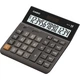 Калькулятор Casio DH-14 среднего размера, бесшумный, с 14-разрядным дисплеем, двойным питанием и сверхшироким экраном, черный. - изображение 3