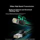 Патч-корд Ugreen 55179 Cat 6 экранированный 5 Гбит/с 20 м Черный - изображение 6