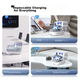 Зарядная станция ORICO DUK-10P 120 Вт на 10 USB-портов с подставкой для телефонов и iPad - изображение 4