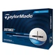 М'ячі для гольфу TaylorMade Distance+ двошарові для тренувань та гри, білі, 12 шт - зображення 6