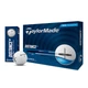 М'ячі для гольфу TaylorMade Distance+ двошарові для тренувань та гри, білі, 12 шт - зображення 7