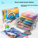 Маркери акрилові MARCO з м'яким наконечником, 36 кольорів, у коробці - зображення 6