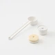 Электрическая щетка для душа MUJI, скребок для ванны, скребок для спины, инструмент для чистки ванной, съемная насадка-щетка, две скорости. - изображение 7