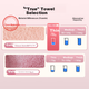 Полотенца UCHINO Cotton Candy Pro из чистого хлопка детские, 4 штуки, размер M - изображение 4