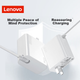 Зарядний пристрій Lenovo 65 Вт, адаптер живлення ThinkPad, сумісний з E13/14/15 Xiaoxin Pro13/Air1/YOGA14S, портативний кабель швидкої зарядки USB-C для комп'ютера PD, білий - зображення 3