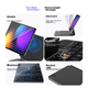 Клавиатура-чехол COOLSTART магнитная для Xiaomi Pad 7 Pro/Pad 8/8 Pro 11.2 дюйма, черная - изображение 4