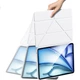 Чохол Shanmo для iPad 11 та 12 покоління 10.9 дюйма магнітний знімний акриловий прозорий, сірий - зображення 3