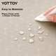 Антибактериальный коврик для йоги Yottoy, фитнес-коврик, профессиональный нескользящий, амортизирующий, звукоизолирующий коврик для танцев для женщин, цвет «молочный песок», толщина 6 мм. - изображение 11