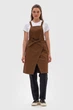 Фартук официанта, бармена Vsetex Cappuccino Canvas Коричневый - изображение 1