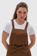 Фартук официанта, бармена Vsetex Cappuccino Canvas Коричневый - изображение 5