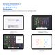 Стилус COOLSTART ємнісний для iPad 11 та 12 покоління на чіпі A16, Air 4-8, Pro та Mini, із захистом від дотику долонею - зображення 5