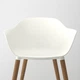 Стілець з підлокітниками всередині/зовні, білий IKEA GRÖNSTA 905.578.86 - изображение 2