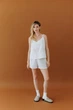 Женские шорты из муслина ART KNIT белые, L-XL 045975 - изображение 9