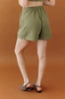 Женские шорты из муслина ART KNIT фисташковые, S-M 045947 - изображение 4