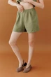Женские шорты из муслина ART KNIT фисташковые, S-M 045947 - изображение 7